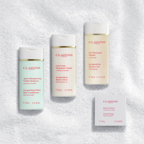 clarins линия гостиничной косметики