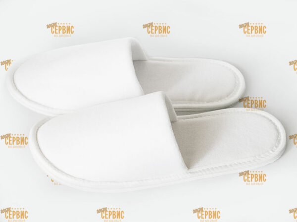 тапочки велюровые с закрытым мысом2