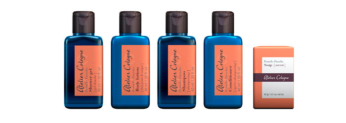 Atelier Cologne косметические средства для гостиниц