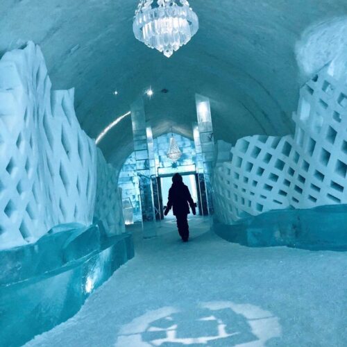 icehotel коридор