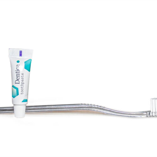 Зубной набор для гостиниц с зубной пастой Dentica