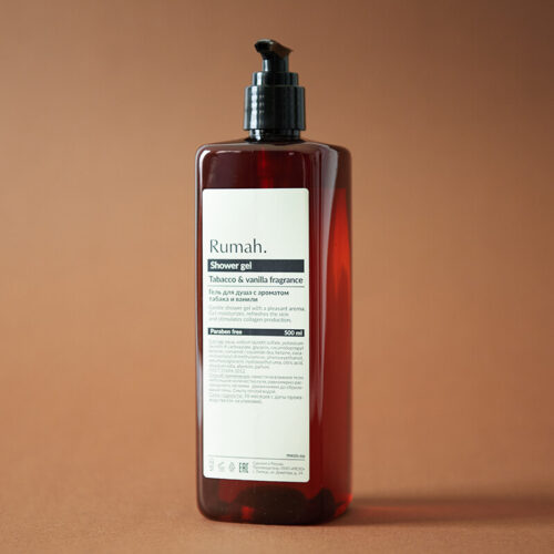 Гель для душа Rumah в диспенсере 500 мл. Эко-помп.