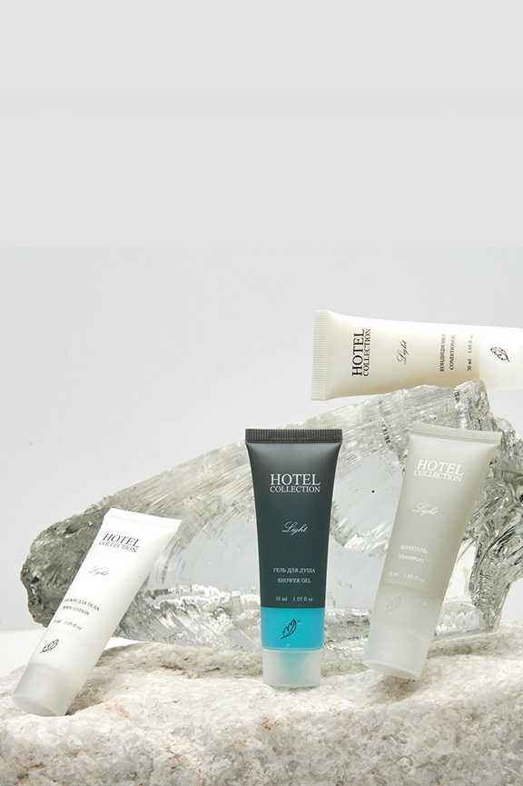 Серия гостиничной косметики Hotel Collection light в тубах