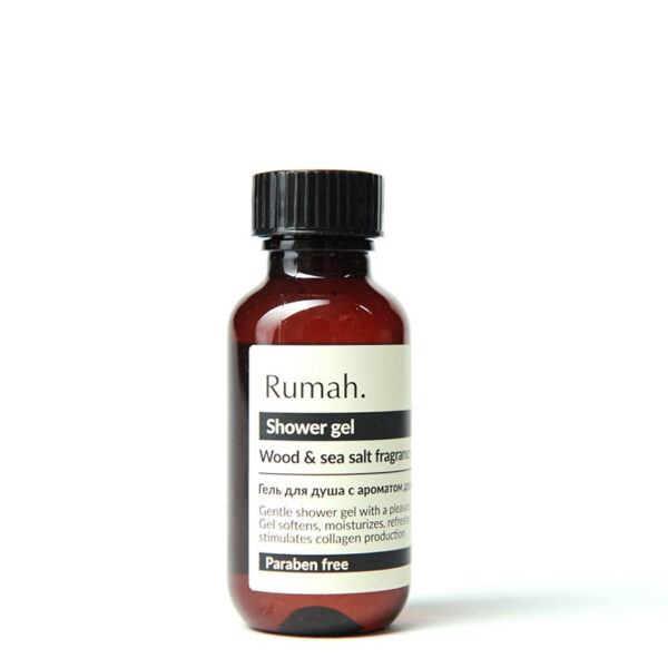 Гель для душа Rumah Wood Sea salt 40 мл